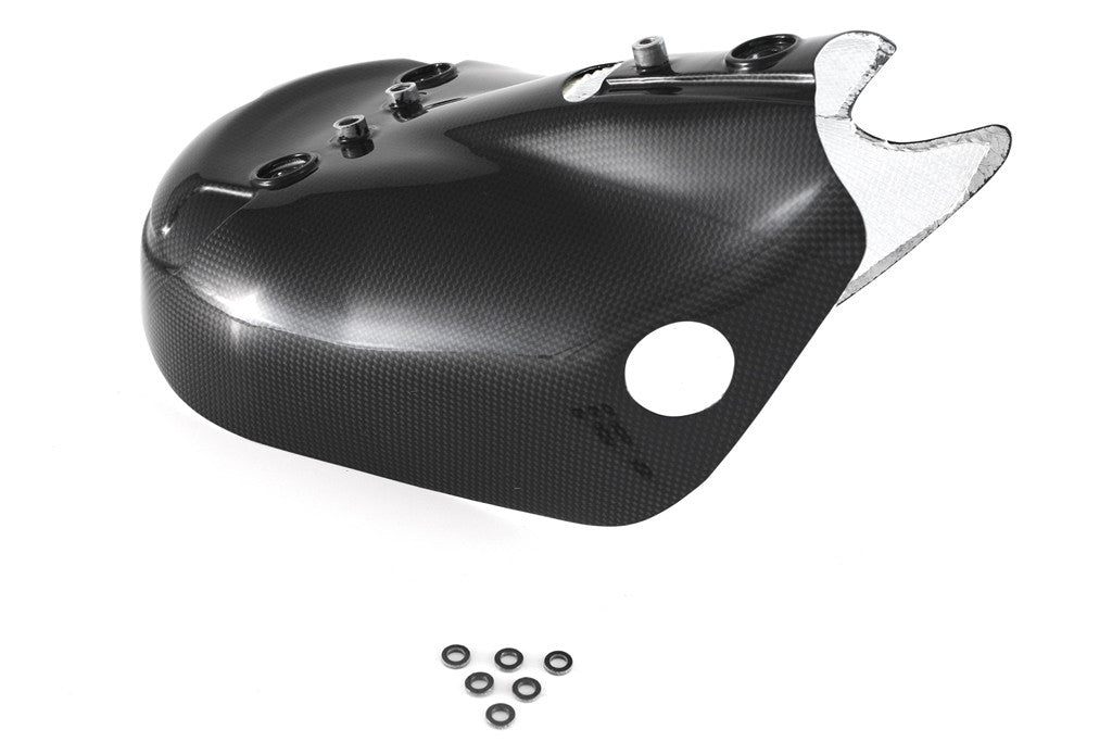 Protection thermique courbée en carbone Fullsix Ducati Panigale 1299/S (15-18) 