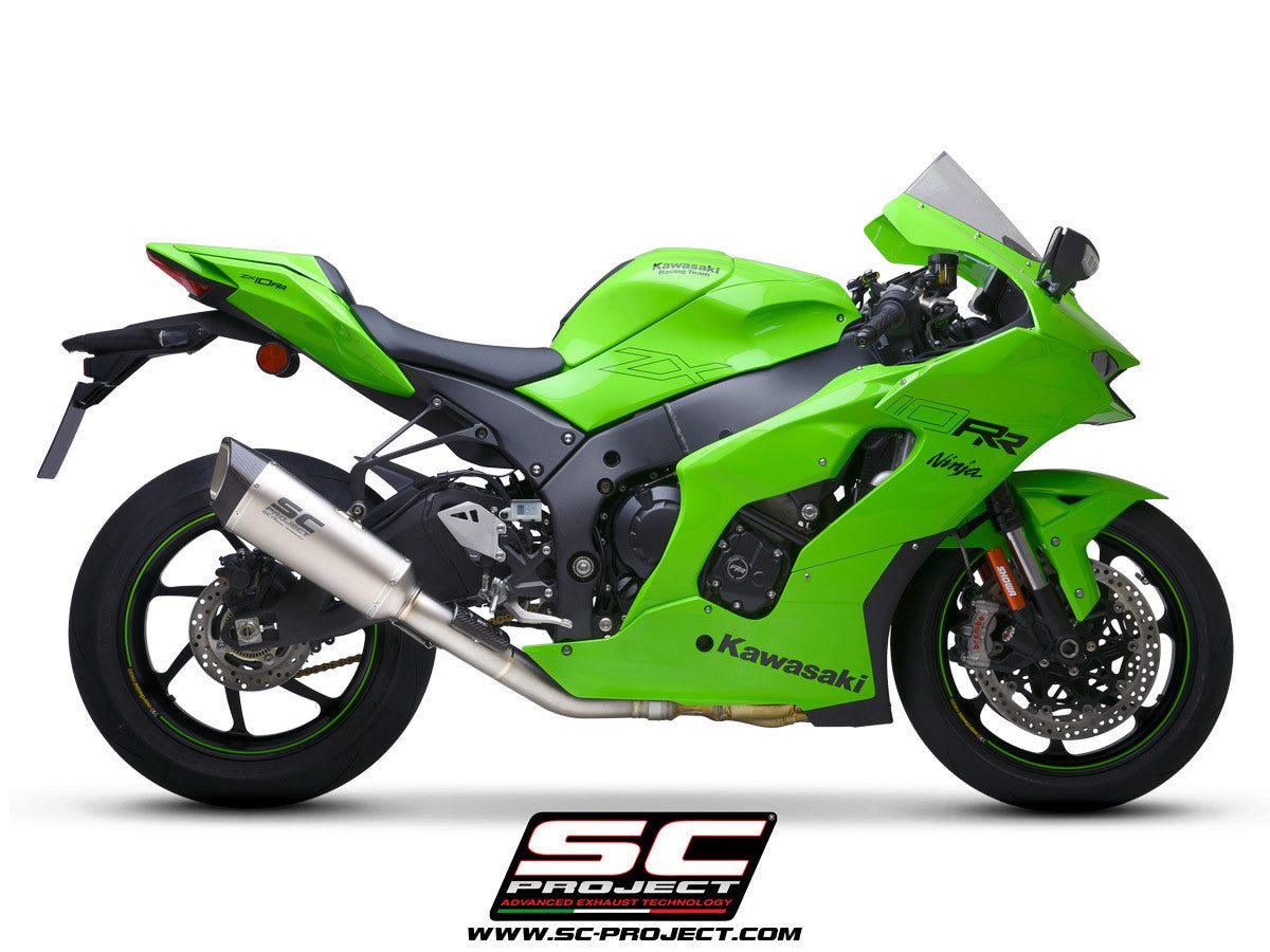 SC-Project Slip-On SC1-R + tube de remplacement KAT Kawasaki ZX-10 R/RR (21-25) K38A-DET91C 