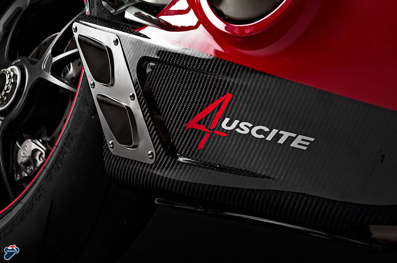 Système d'échappement complet en titane Termignoni 4USCITE Ducati Panigale V4 R (19-24) D18209401TTX 