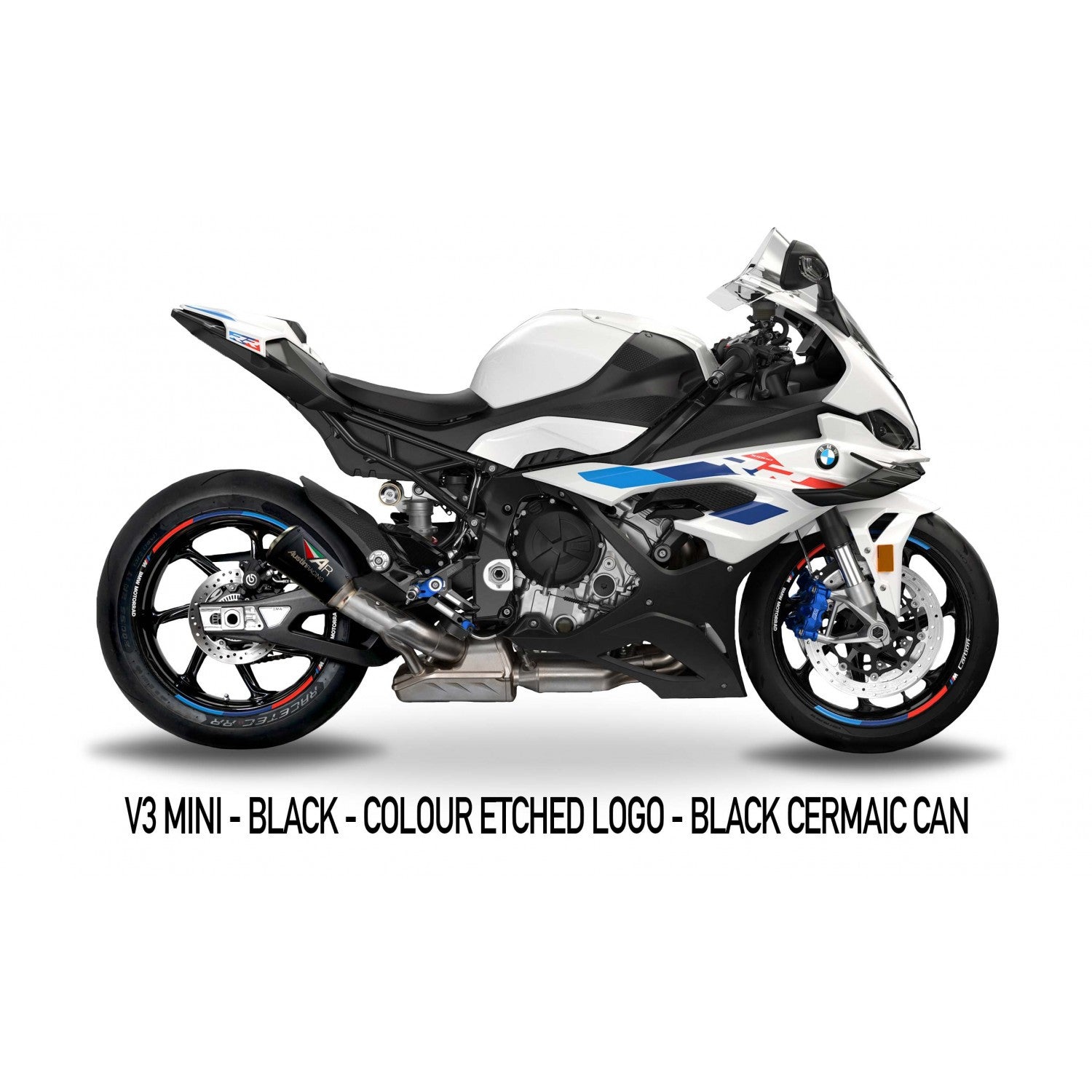 Austin Racing ligne d’échappement Slip-On (GP1RS/V3Mini) BMW S1000RR K67 (19-26) 