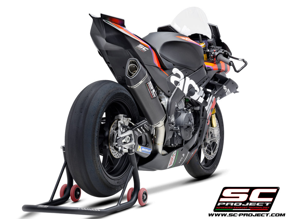 SC-Project Titan système complet SC1-R (350mm) Aprilia RSV4 1100 Factory (21-25) A27A-TC93C 