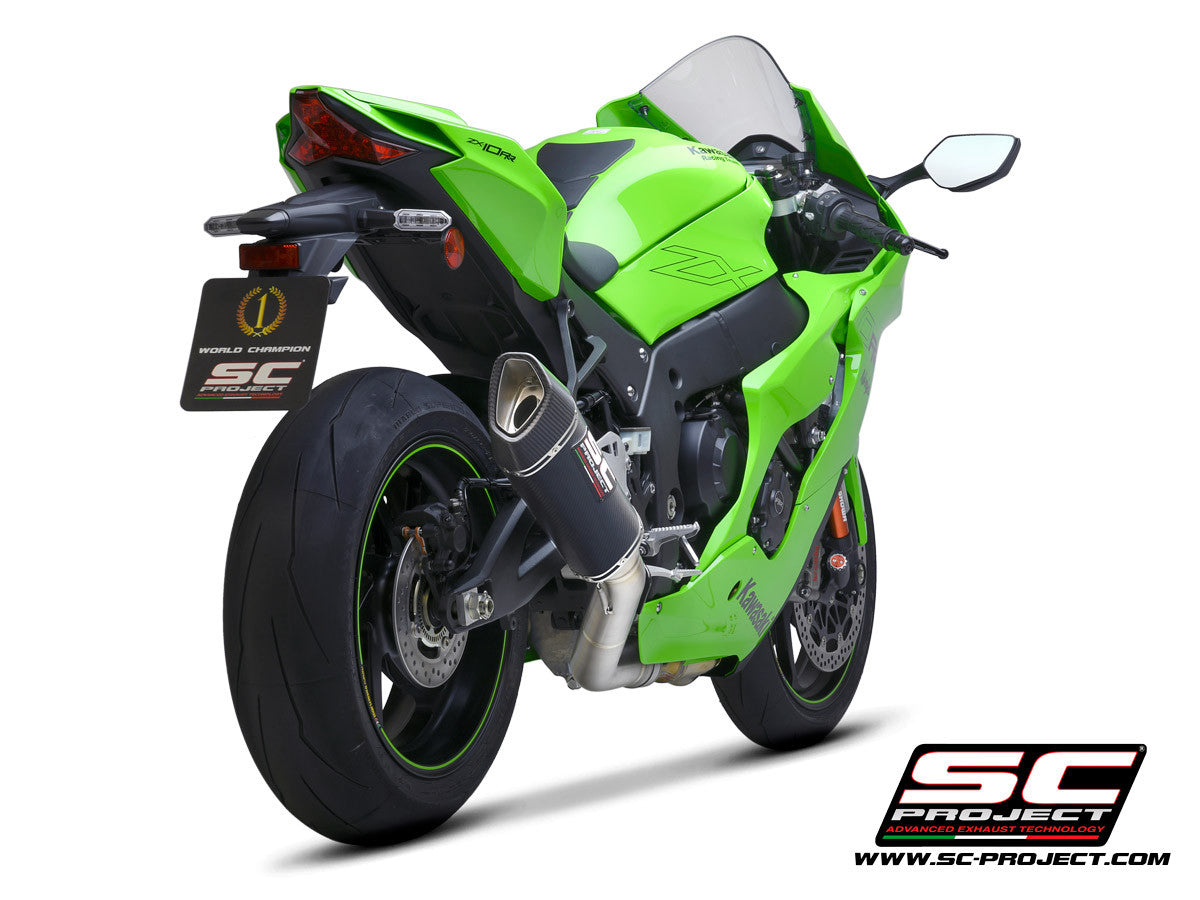 SC-Project Slip-On SC1-R + tube de remplacement KAT Kawasaki ZX-10 R/RR (21-25) K38A-DET91C 