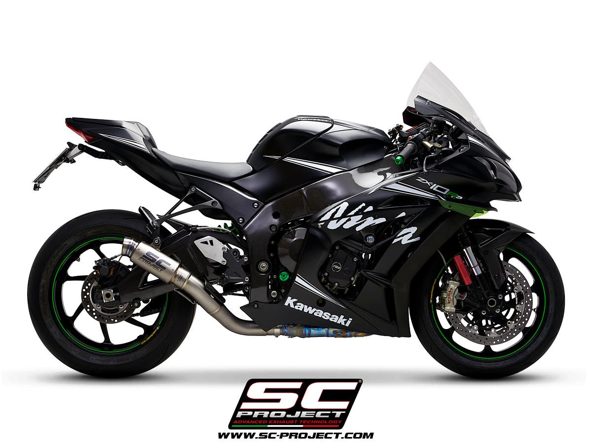 SC-Project Slip-On GP70-R + tuyau de remplacement KAT Kawasaki ZX-10 R/RR (16-20) K22A-DET70 