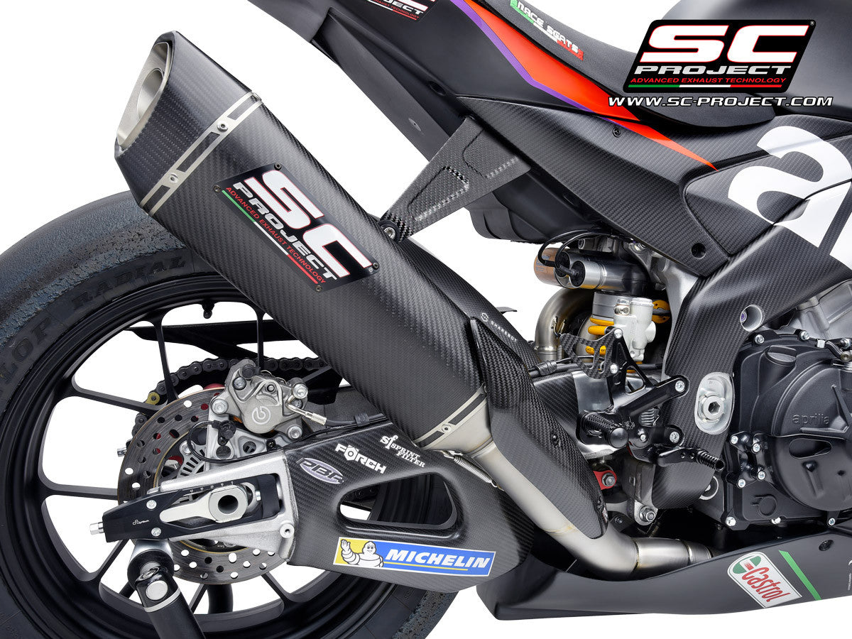 SC-Project Titan système complet SC1-R (350mm) Aprilia RSV4 1100 Factory (21-25) A27A-TC93C 
