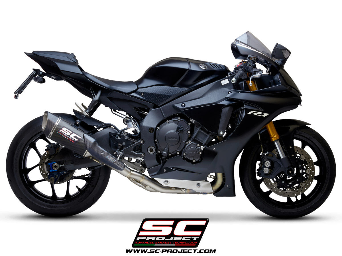 SC-Project Slip-On SC1-R + tuyau de remplacement KAT Yamaha YZF-R1/M RN32 (15-16) 