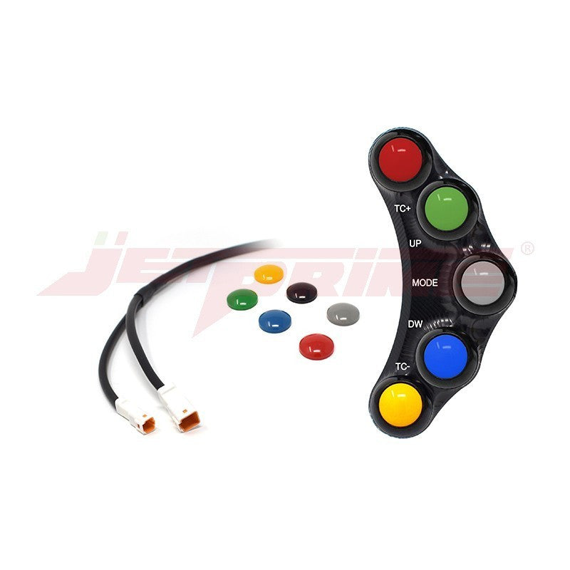 Interrupteur de guidon Race gauche JetPrime Ducati Panigale 899 (13-16) JP PLSR 005 