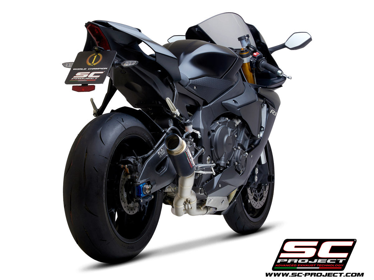 SC-Project Slip-On GP70-R + tuyau de remplacement KAT Yamaha YZF-R1/M RN49 (17-19) Y11B-DET70 