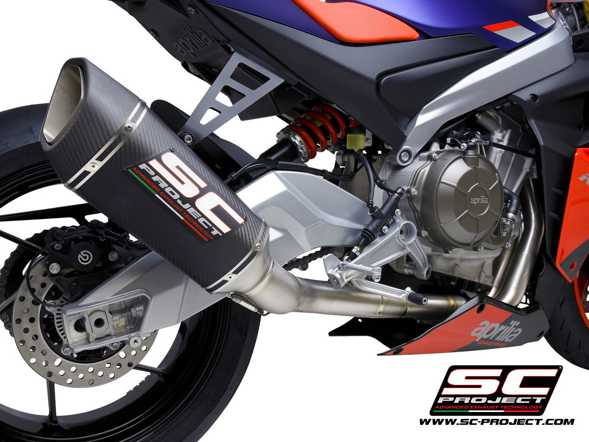 SC-Project Trofeo Titan système complet 2-1 SC1-R Aprilia RS 660 (20-25) A23A-TC90 