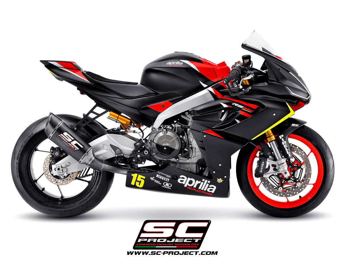 SC-Project Trofeo Titan système complet 2-1 SC1-R Aprilia RS 660 (20-25) A23A-TC90 