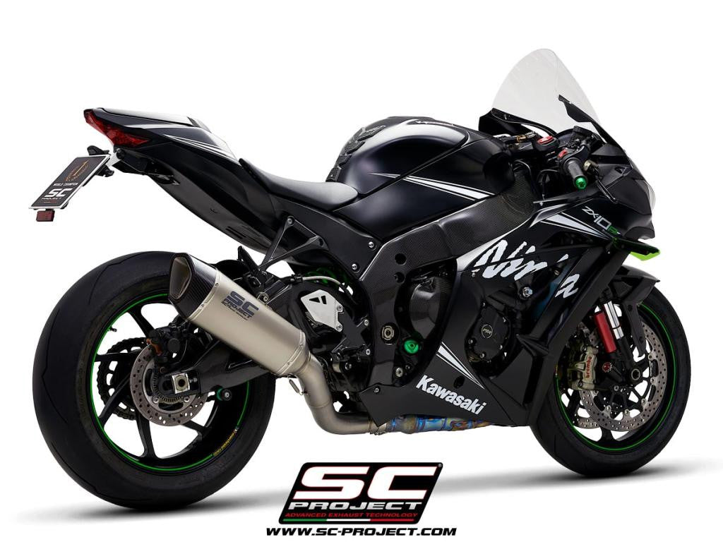 SC-Project Slip-On SC1-R + tuyau de remplacement KAT Kawasaki ZX-10 R/RR (16-20) K22A-DET91 