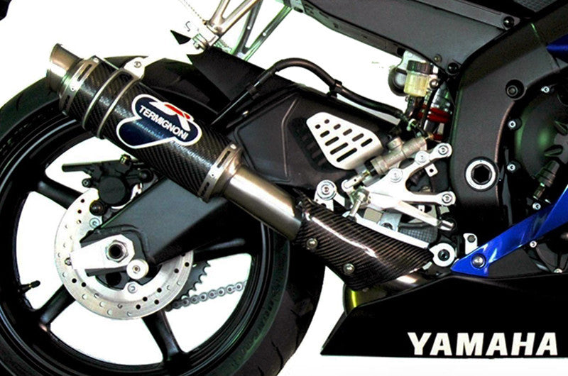 Silencieux Termignoni Slip-On Classic-GP High Yamaha YZF-R6 (06-25) Y077080CR 