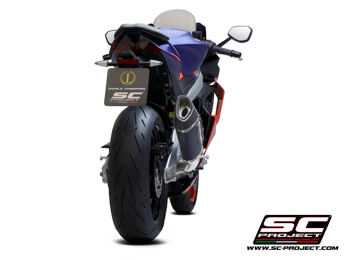 SC-Project Trofeo Titan système complet 2-1 SC1-R Aprilia RS 660 (20-25) A23A-TC90 