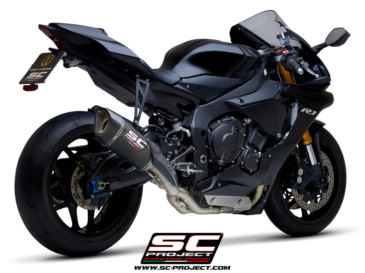 SC-Project Slip-On SC1-R + tuyau de remplacement KAT Yamaha YZF-R1/M RN65 (20-25) 