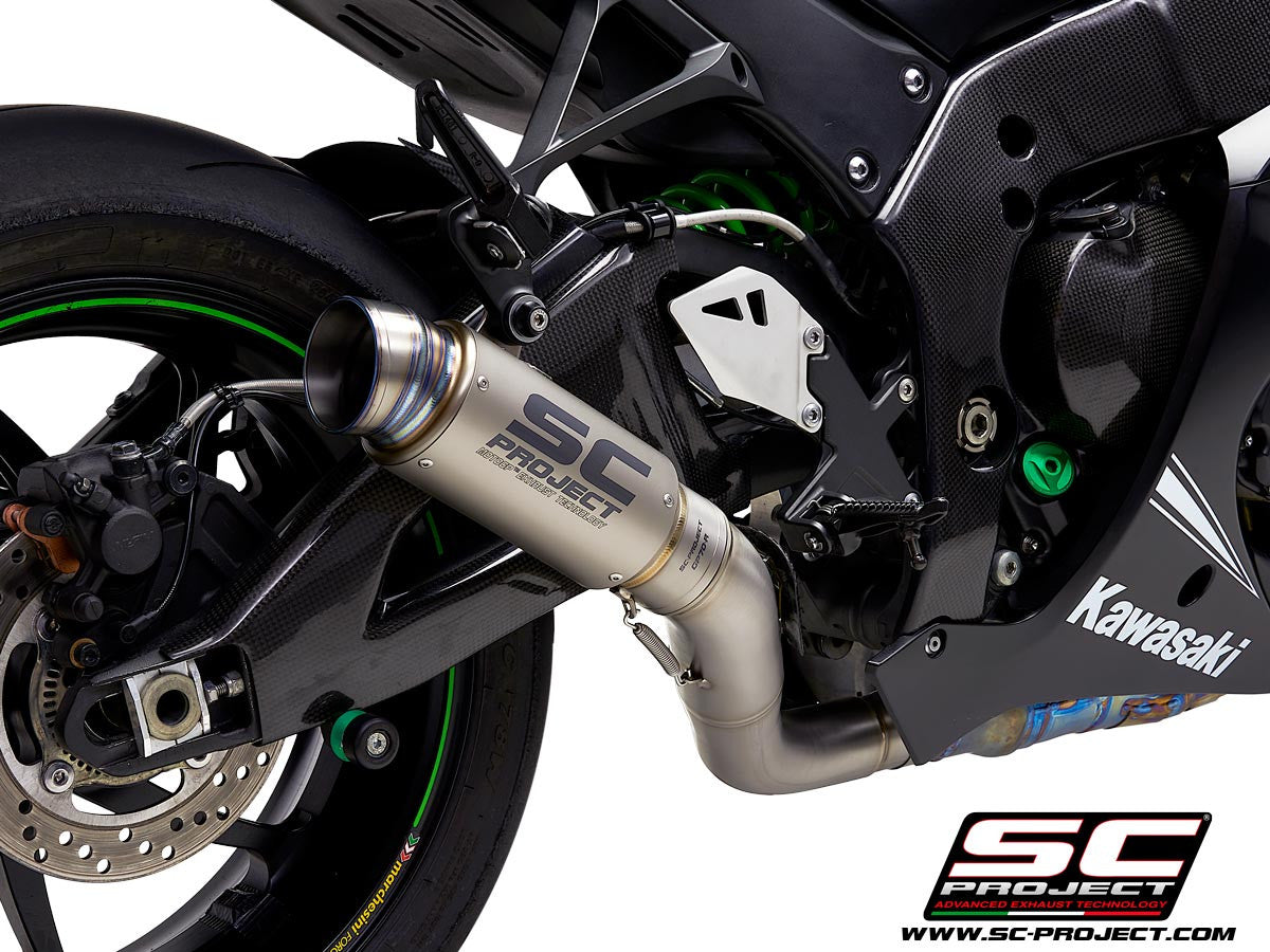 SC-Project Slip-On GP70-R + tuyau de remplacement KAT Kawasaki ZX-10 R/RR (16-20) K22A-DET70 