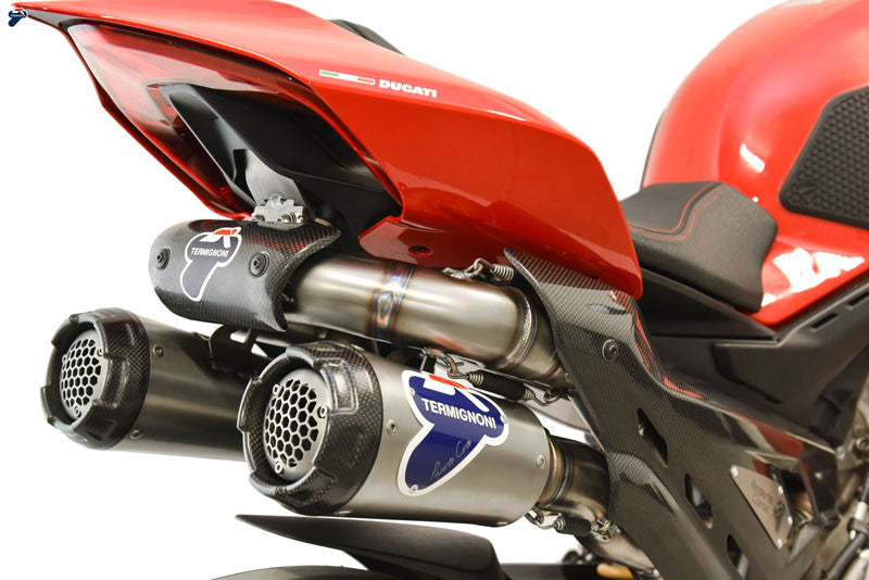 Système d'échappement complet en acier inoxydable Termignoni D200 RHT Ducati Panigale V4 R (19-24) D20009400ITC 