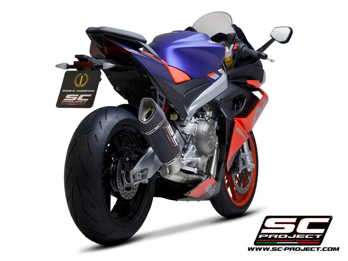 SC-Project Trofeo Titan système complet 2-1 SC1-R Aprilia RS 660 (20-25) A23A-TC90 