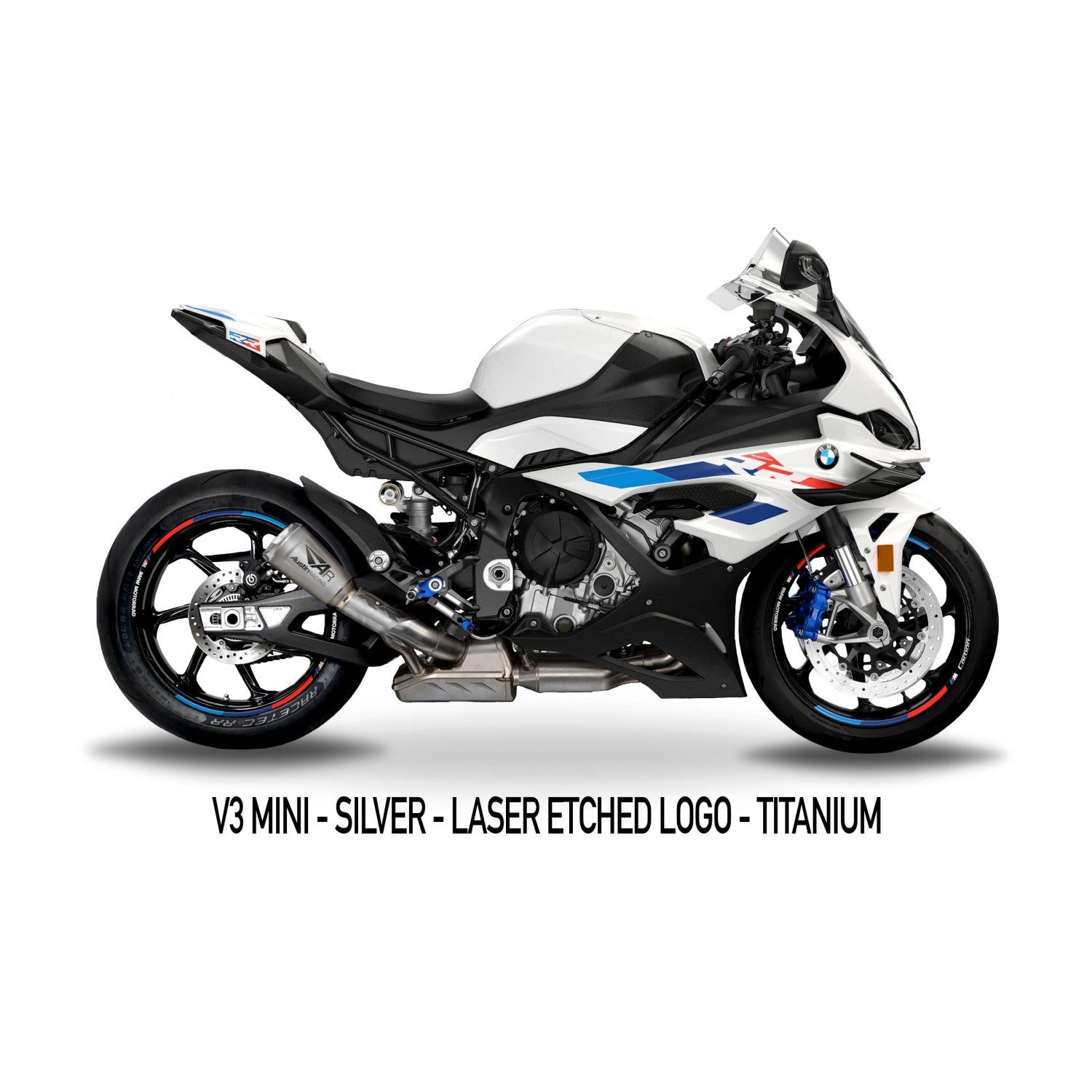 Austin Racing ligne d’échappement Slip-On (GP1RS/V3Mini) BMW S1000RR K67 (19-26) 