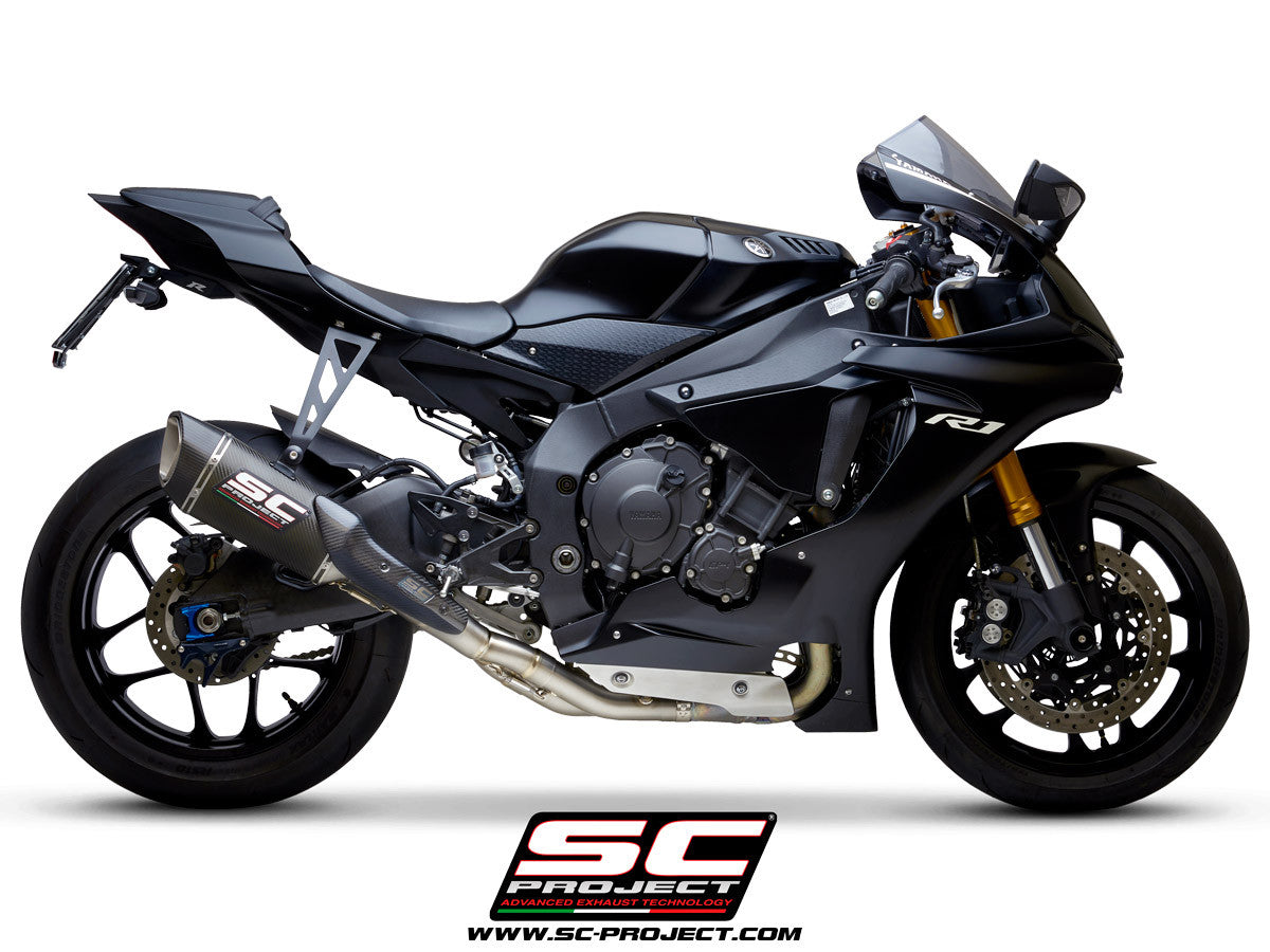 SC-Project Slip-On SC1-R + tube de remplacement KAT Yamaha YZF-R1/M RN49 (17-19) 