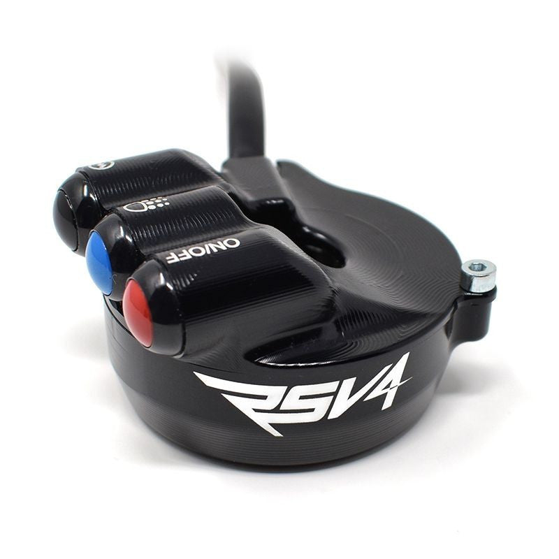 Boîtier de gaz avec interrupteur de guidon intégré JetPrime Aprilia RSV4/1100 Factory/RF/RR (17-20) JP ACC 009 