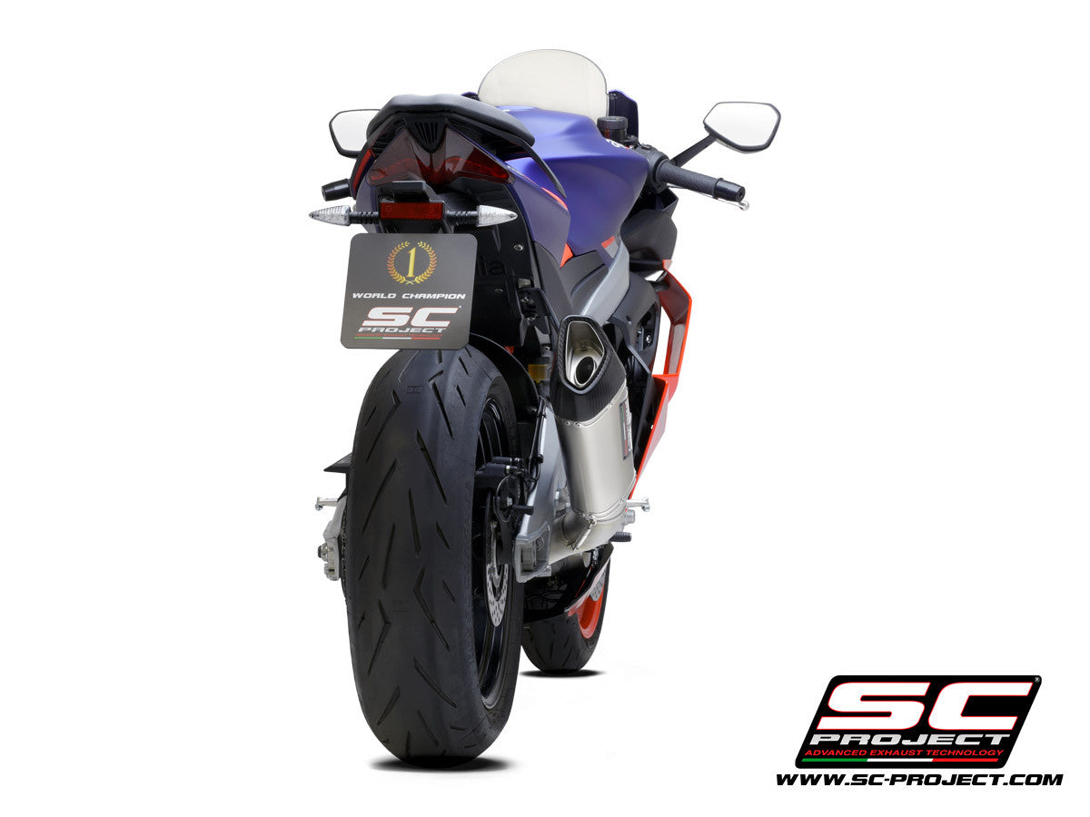 SC-Project Trofeo Titan système complet 2-1 SC1-R Aprilia RS 660 (20-25) A23A-TC90 