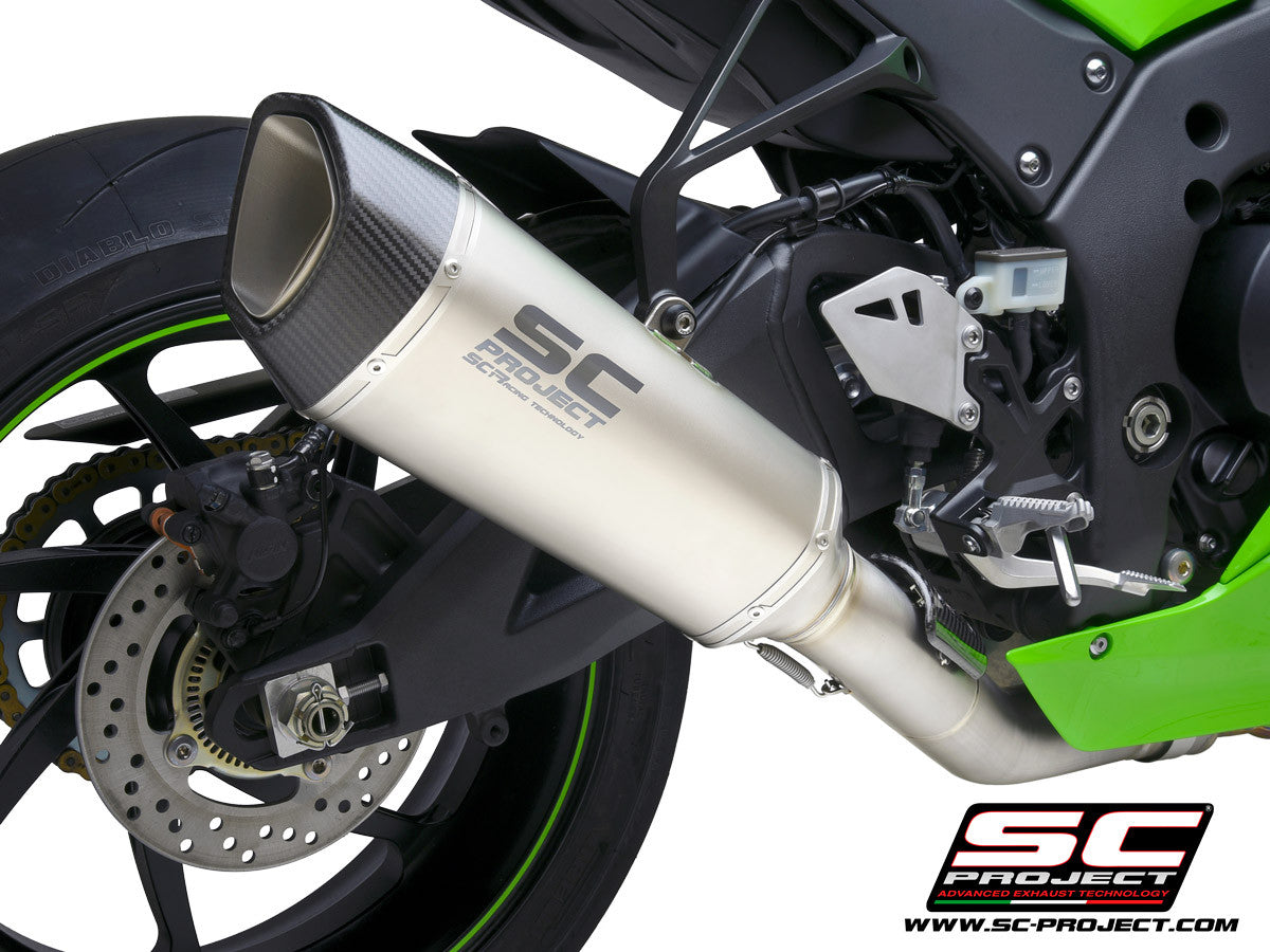 SC-Project Slip-On SC1-R + tube de remplacement KAT Kawasaki ZX-10 R/RR (21-25) K38A-DET91C 