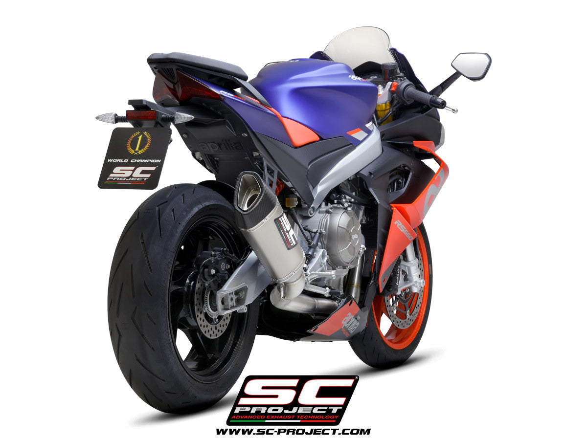 SC-Project Trofeo Titan système complet 2-1 SC1-R Aprilia RS 660 (20-25) A23A-TC90 
