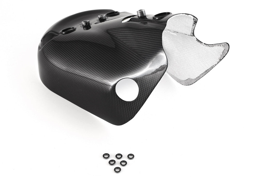 Protection thermique courbée en carbone Fullsix Ducati Panigale 1299/S (15-18) 