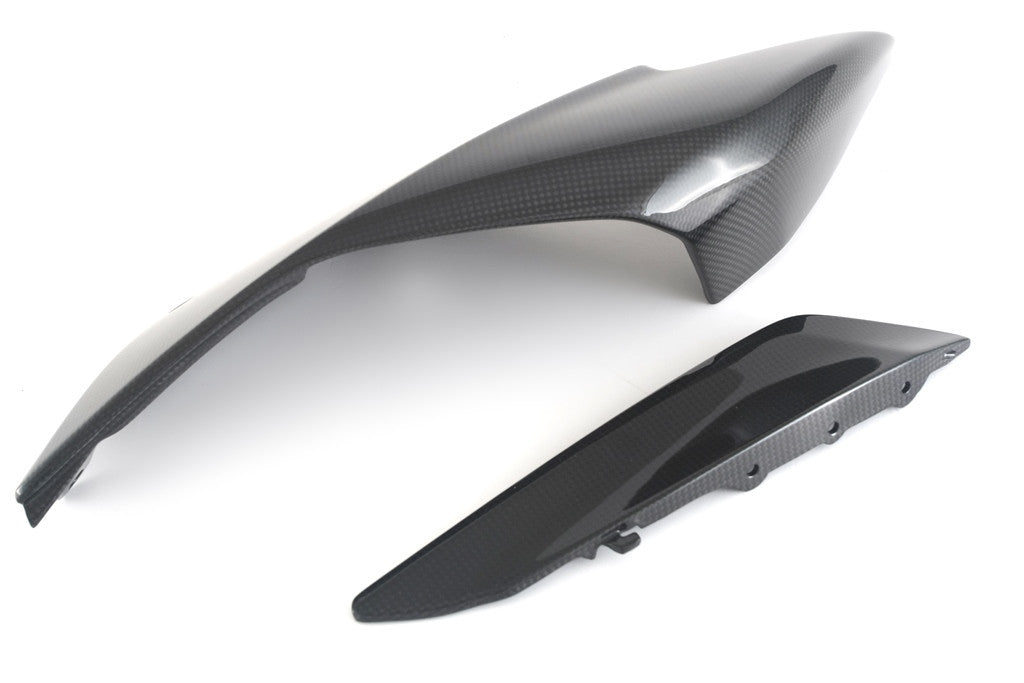 Habillage arrière (2 pièces) droit en carbone Fullsix Ducati Panigale 1299/S (15-18) 
