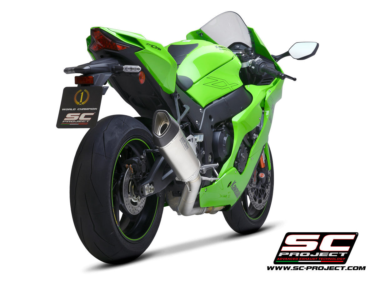 SC-Project Slip-On SC1-R + tube de remplacement KAT Kawasaki ZX-10 R/RR (21-25) K38A-DET91C 