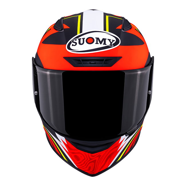Casque Suomy Track-1 Mat Rouge Sam Lowes Réplica 2025 K6T10020 
