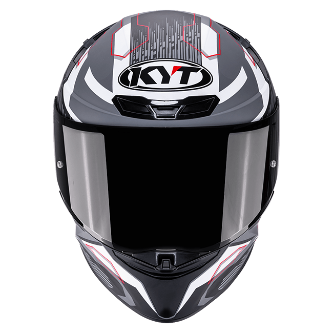 Casque KYT TT-Revo Speeding Mat Gris Y6TR0052 