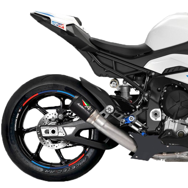 Système d'échappement complet en titane Austin Racing (GP1R/GP2R/V3) BMW S1000RR K67 (19-25) 