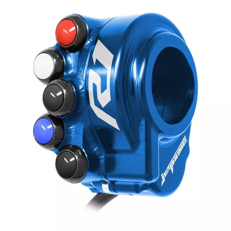 Boîtier de gaz avec commutateur de guidon JetPrime Yamaha YZF-R1/M RN65 (20-25) JP ACC 033 