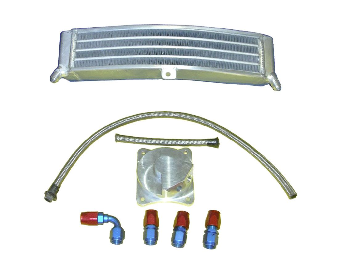 Kit de radiateur d'huile supplémentaire H2O Performance Honda CBR 600 RR (07-22) 