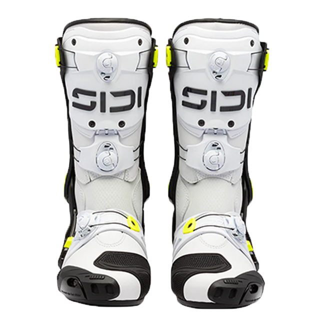 Bottes de moto Sidi Rex Blanc/Noir/Jaune 