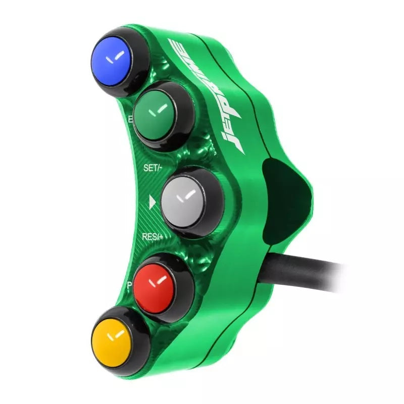 Interrupteur de guidon Race gauche JetPrime Kawasaki ZX-10 R/RR (21-25) JP PLSR 054 