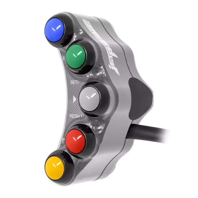 Interrupteur de guidon Race gauche JetPrime Kawasaki ZX-10 R/RR (21-25) JP PLSR 054 