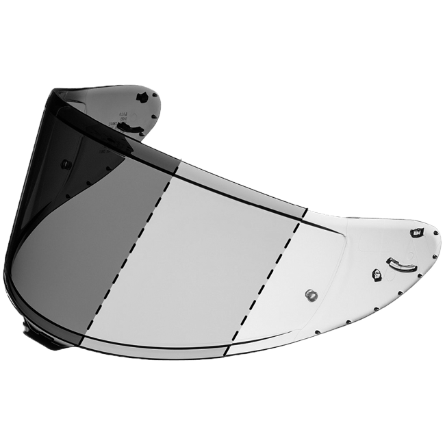 Visière Shoei X-SPR PRO (CWR-F2PN) photochromique auto-teintée adaptative 