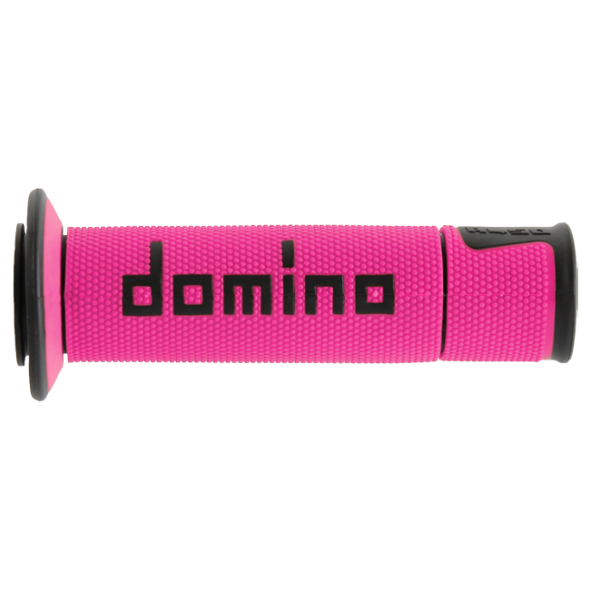 Poignées de course Domino A450 – Caoutchouc de poignée disponible en plusieurs couleurs 
