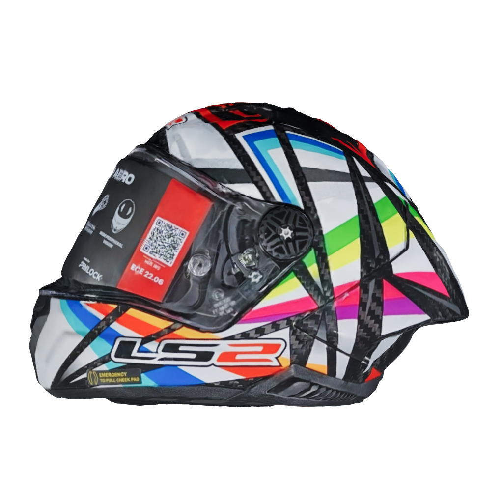 Casque LS2 FF805 Thunder GP Aero Flash Noir 168059002 