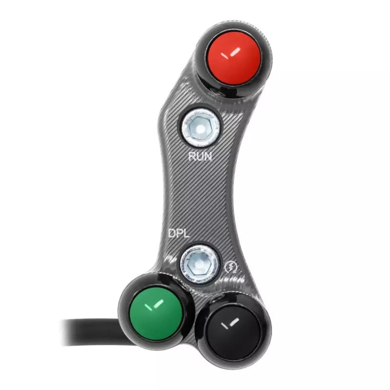 Interrupteur de guidon droit JetPrime Ducati Panigale V4/S (18-24) JP PLD 020 