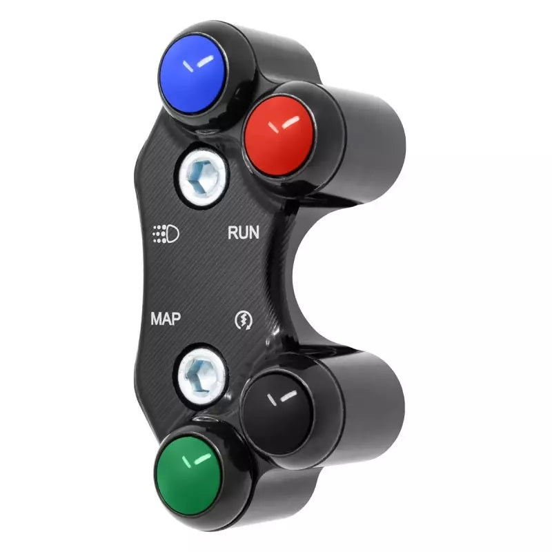 Interrupteur de guidon droit JetPrime Aprilia RSV4/RR/1100 Factory (21-25) JP PLD 660 