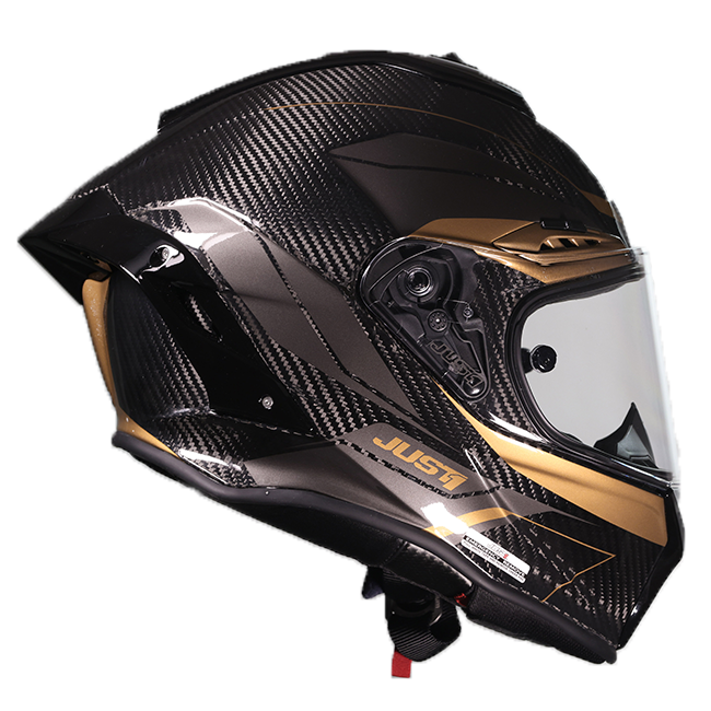 Just1 J-PGR Casque Impulse Gold / Carbone Brillant 6031110995016 
