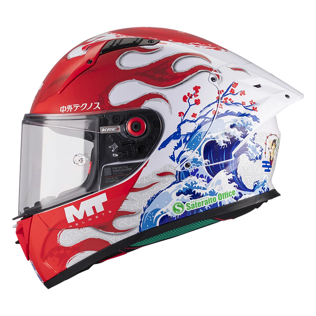 MT-Helmets KRE+ S Casque Réplique Ryusei Yamanaka 2025 A5 Glow Complet 