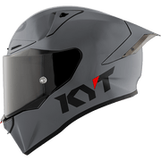 Casque de course KYT R1R Plain gris Y6R100W1 