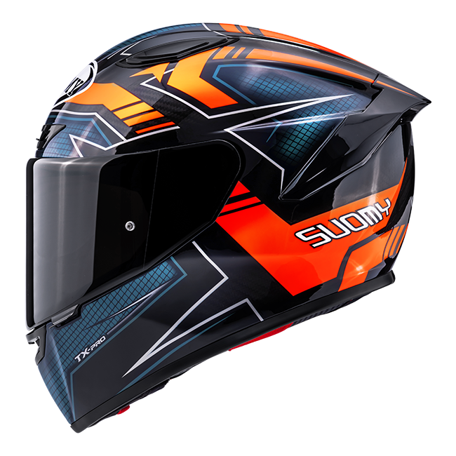 Casque Suomy TX-Pro Flawless Orange K6TX0015 