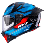 Casque KYT R2R Parsec Noir / Bleu / Rouge Y6R20024 