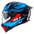 Casque KYT R2R Parsec Noir / Bleu / Rouge Y6R20024 