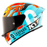 Casque KYT TT-Revo Réplique Léopard Aragon Y6TR0054 