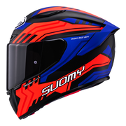 Casque Suomy Track-1 Framework Mat Noir/Rouge/Bleu K6T10024 
